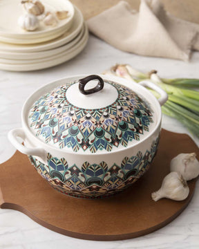 'Casablanca' Buffet Casserole with Ceramic Lid - The Decor Kart