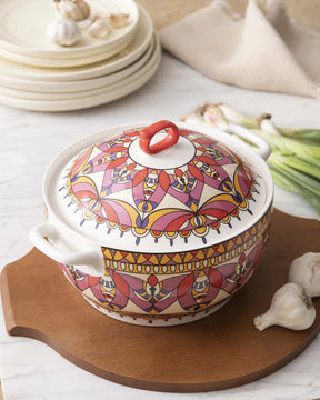 'Marrakech' Buffet Casserole with Ceramic Lid - The Decor Kart