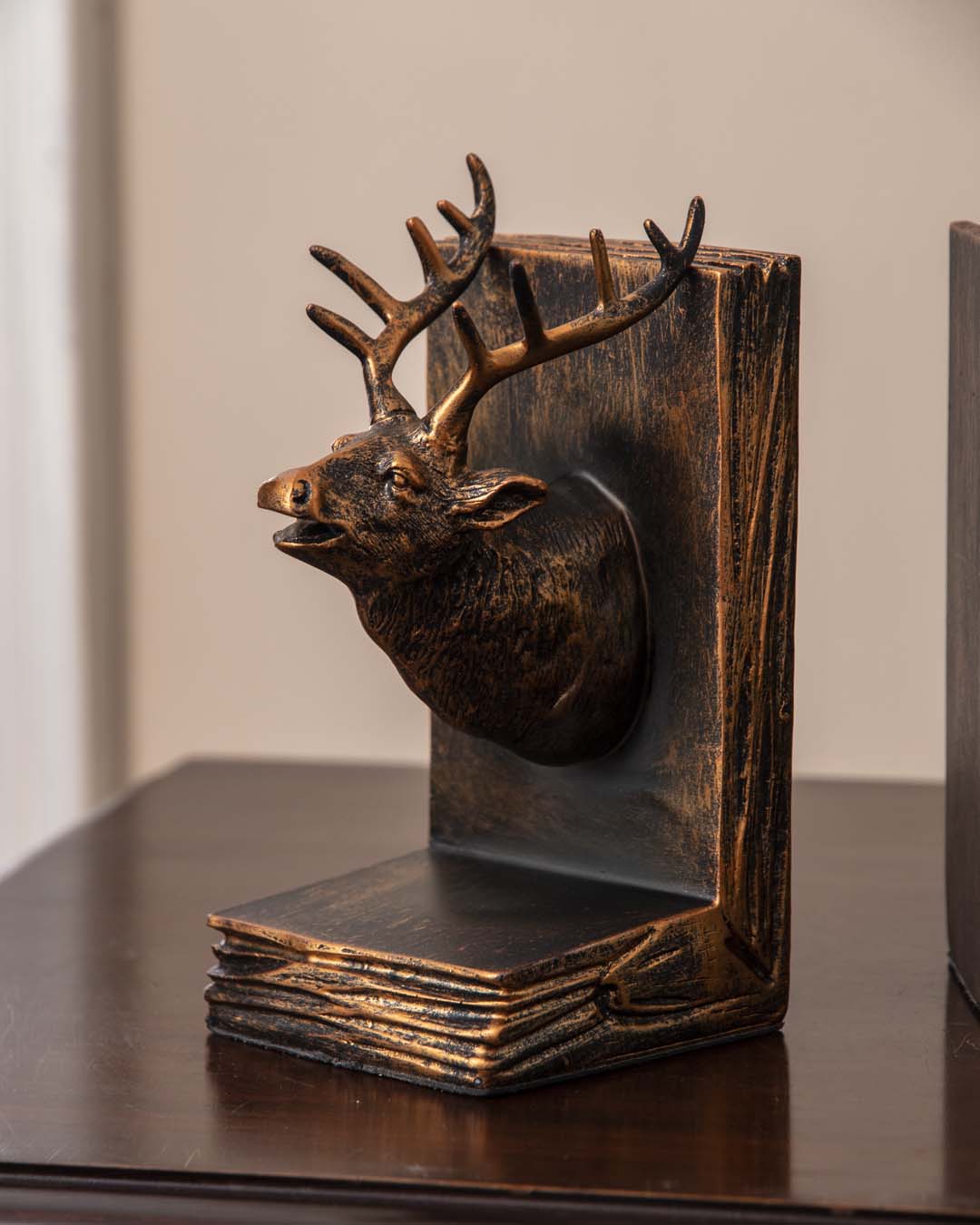 'Majestic Elk' Bookend Set - The Decor Kart