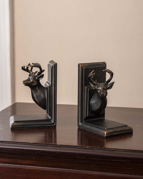 'Majestic Reindeer' Bookend Set - The Decor Kart