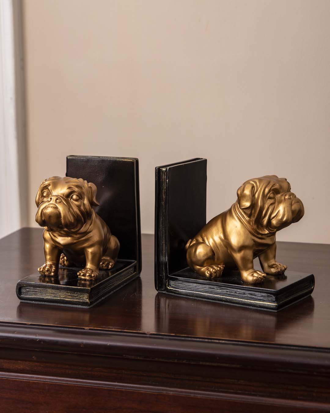 Adorable Dog Bookend Set - The Decor Kart