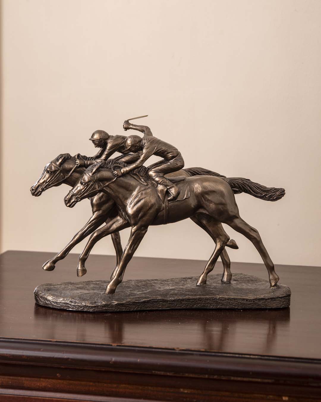 'The Jockey' Tabletop Sculpture - The Decor Kart