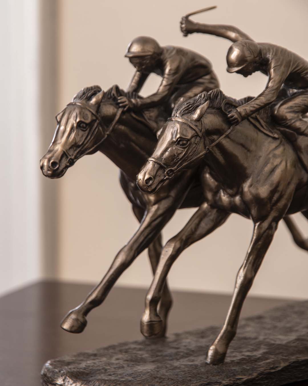 'The Jockey' Tabletop Sculpture - The Decor Kart