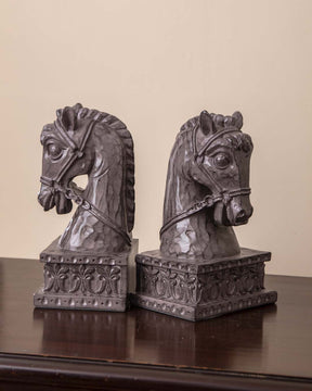 Majestic Horse Bookend Set - The Decor Kart