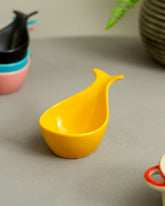 Monochrome Dip Bowl - Yellow - The Decor Kart