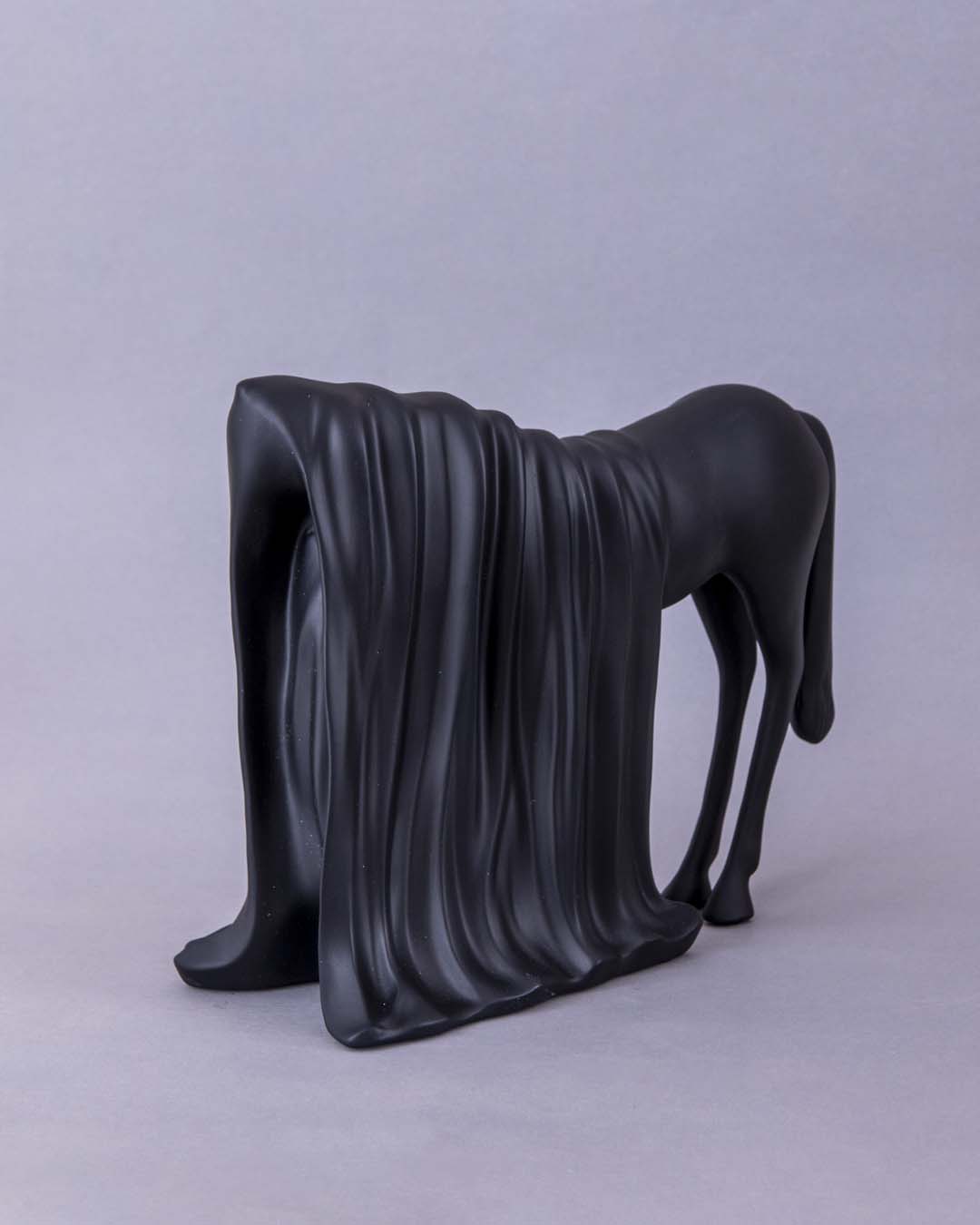 Modern Abstract Animal Sculpture - Black - The Decor Kart