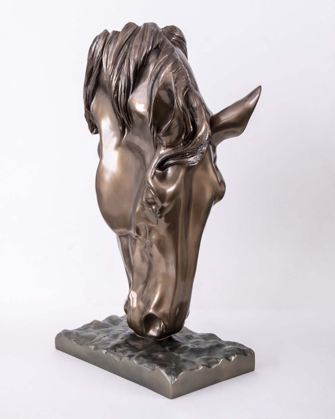 Majestic Bronze Horse Sculpture - The Decor Kart