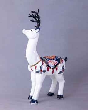 The Reindeer Porcelain Figurine - The Decor Kart