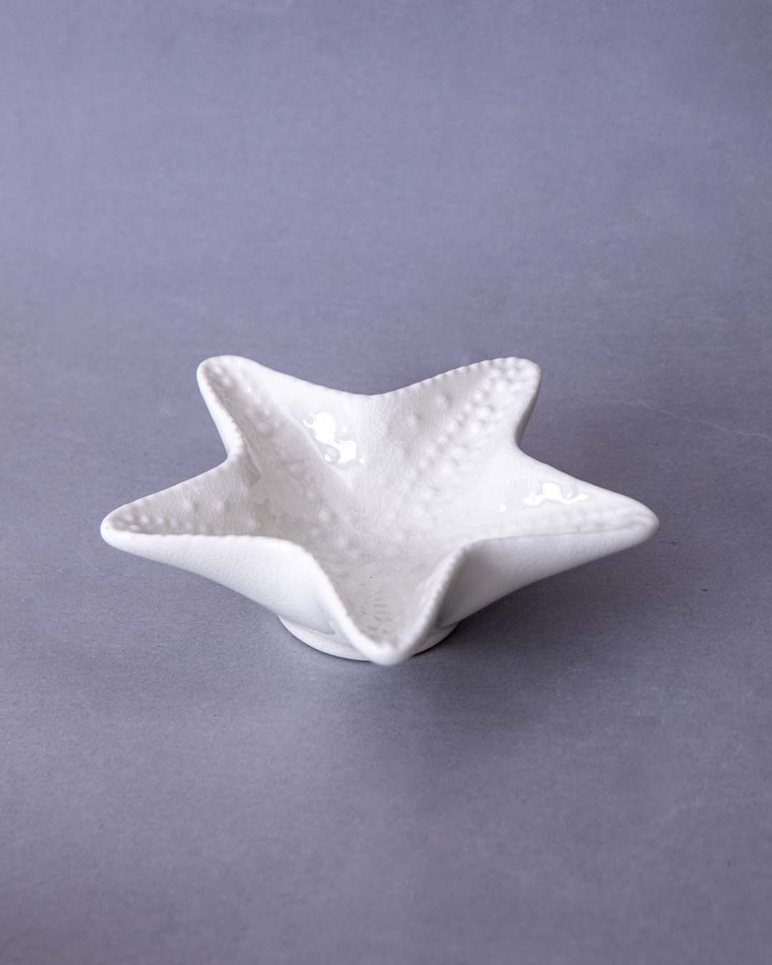 Starfish - Set of 3 White Nut Bowls - The Decor Kart