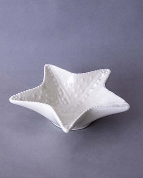 Starfish - Set of 3 White Nut Bowls - The Decor Kart