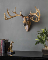 Wall Mounted Majestic Stag - The Decor Kart