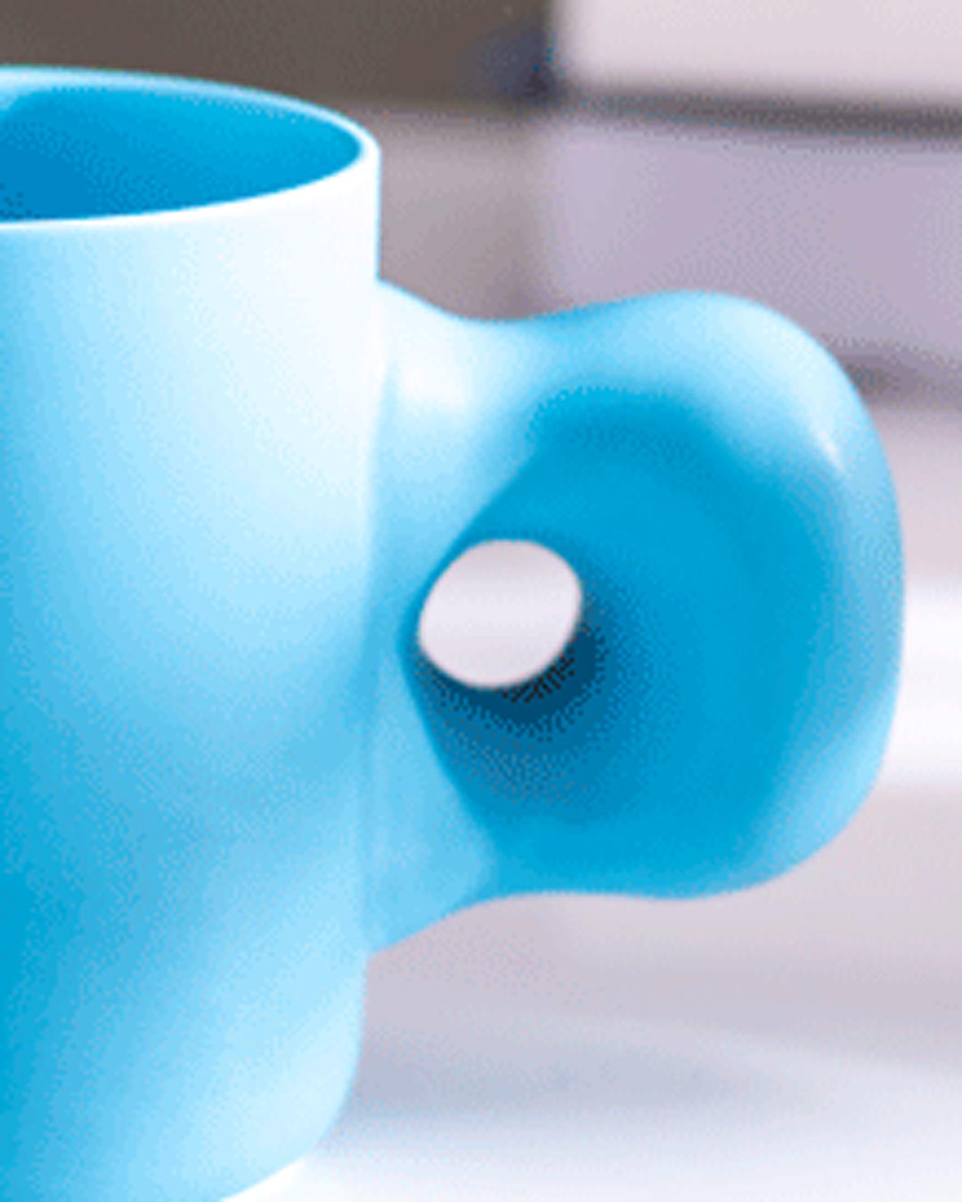 Blue Doughnut Coffee Mug - The Decor Kart