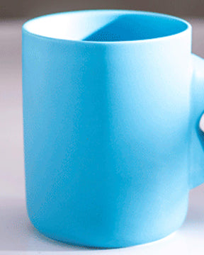 Blue Doughnut Coffee Mug