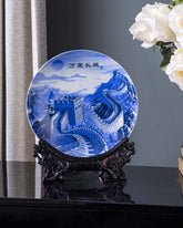 Oriental Display Plate with Stand 10" - The Decor Kart