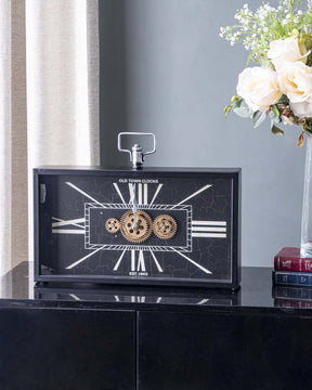 Old Town Rectangular Table Clock - The Decor Kart