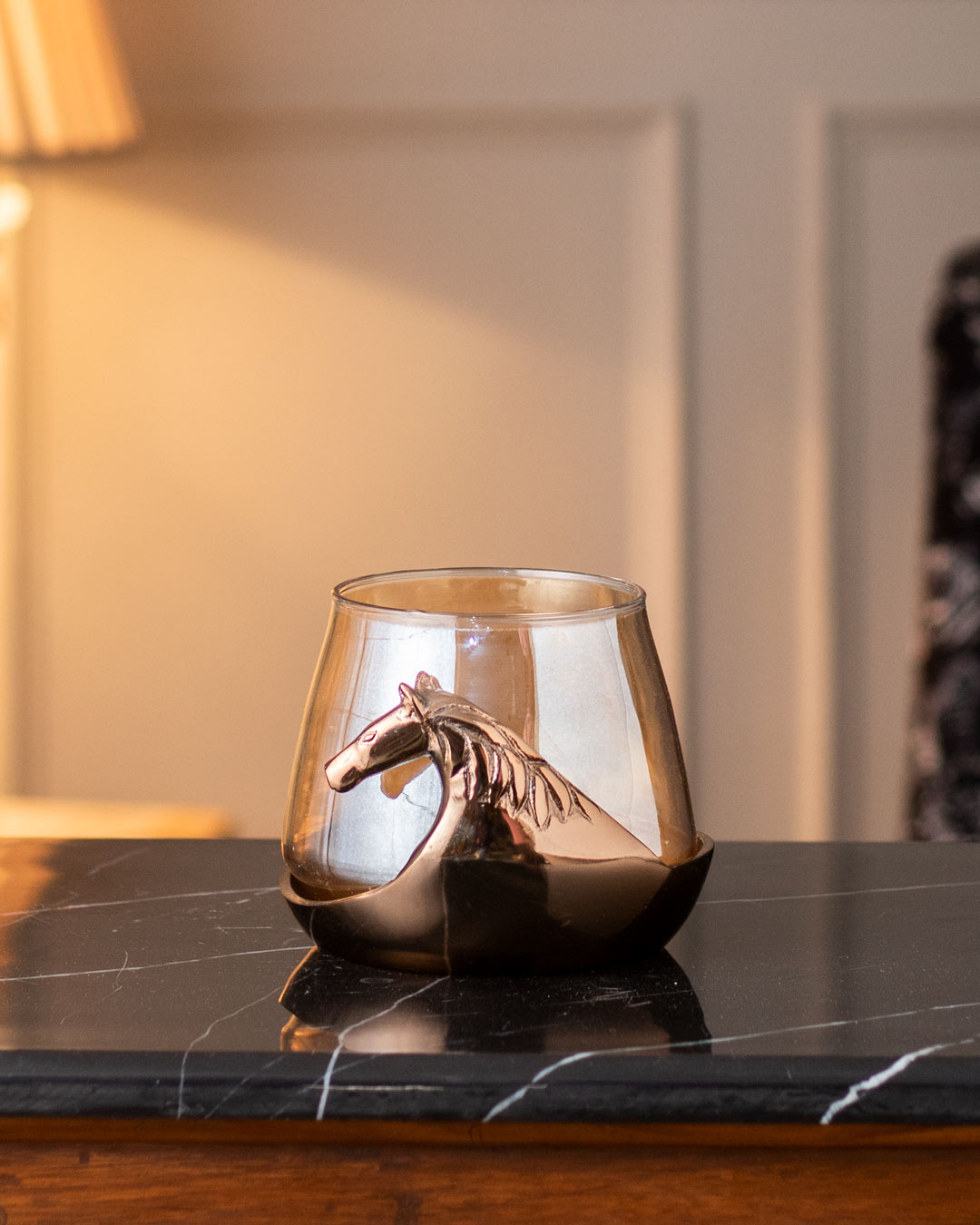 Stallion Glass Bowl - Small - The Decor Kart