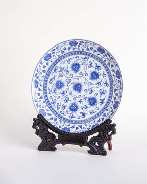 Oriental Display Plate with Stand 10" - The Decor Kart