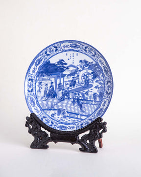 Pavilion of Women - Oriental Display Plate with Stand 10" - The Decor Kart