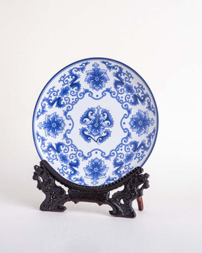 Oriental Display Plate with Stand 10" - The Decor Kart