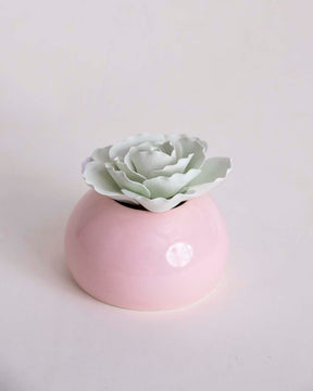 Country Roses Aroma Diffuser - Pink - The Decor Kart