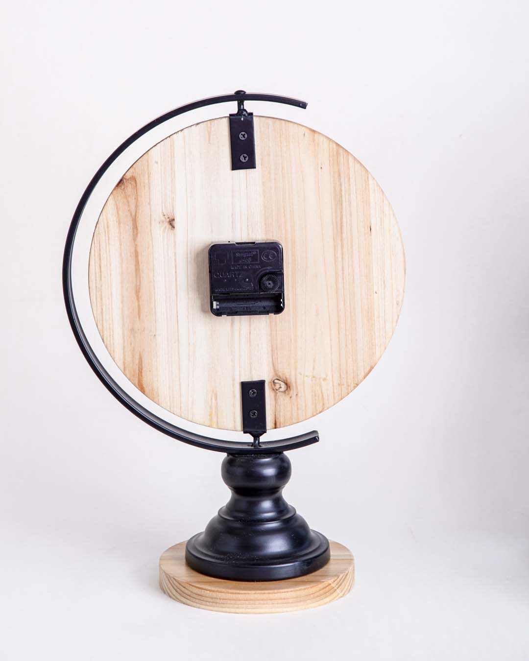 Wooden Tellurion Table Clock - The Decor Kart