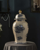 'Yorkshire' Victorian Hexagon Temple Jar - Large - The Decor Kart