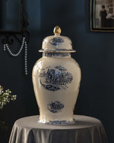 'Yorkshire' Victorian Ornamental Temple Jar - Medium - The Decor Kart