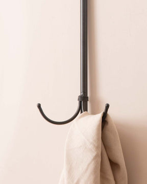 Coat Hooks Wall Mirrror - The Decor Kart