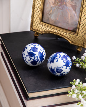 Chinoiserie Decorative Ball - Set of 2 - The Decor Kart