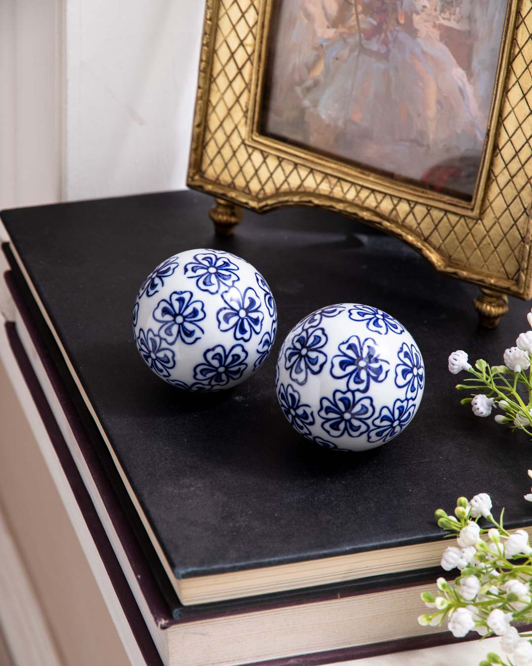 Chinoiserie Decorative Ball - Set of 2 - The Decor Kart