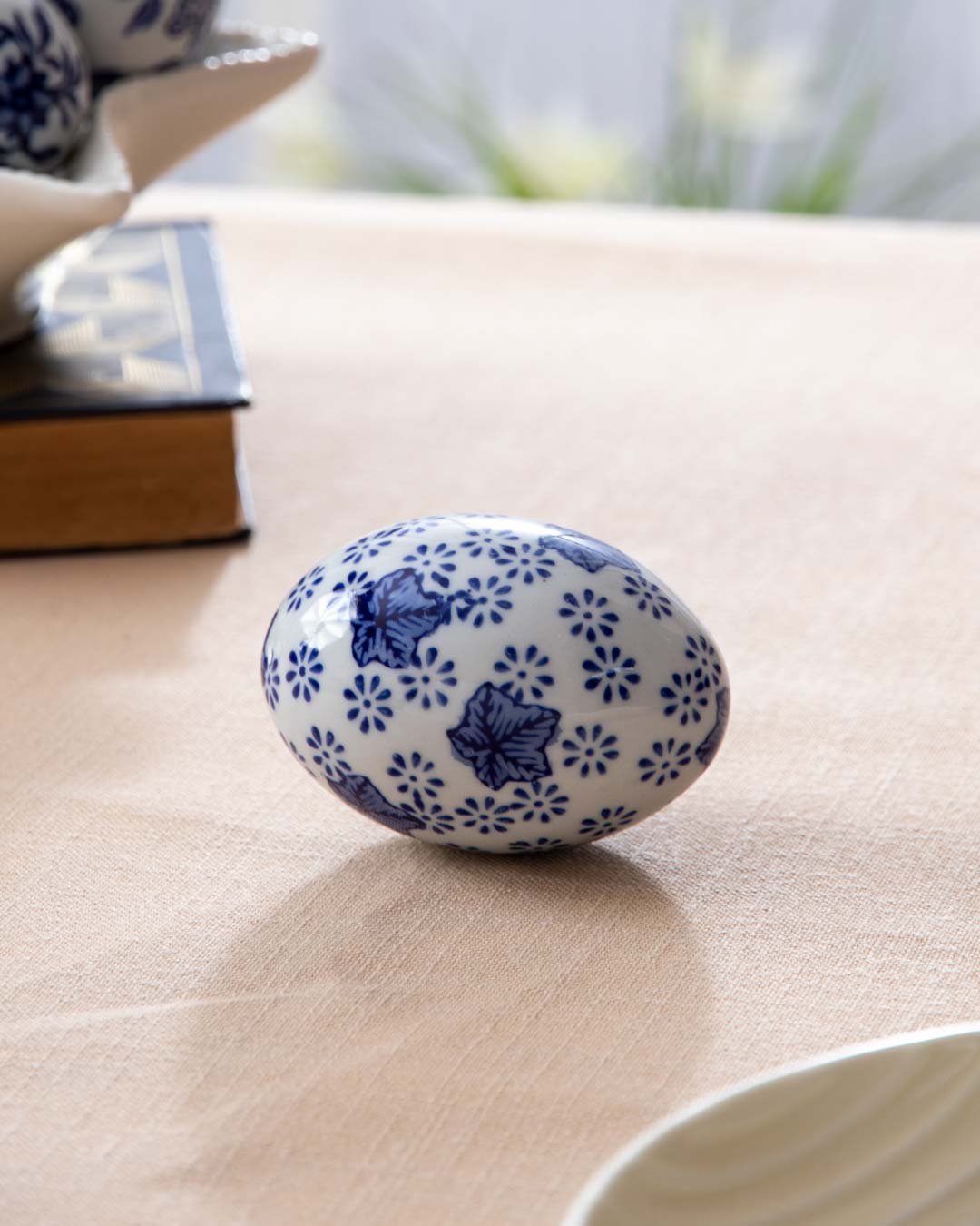 Chinoiserie Decorative Easter Egg - The Decor Kart