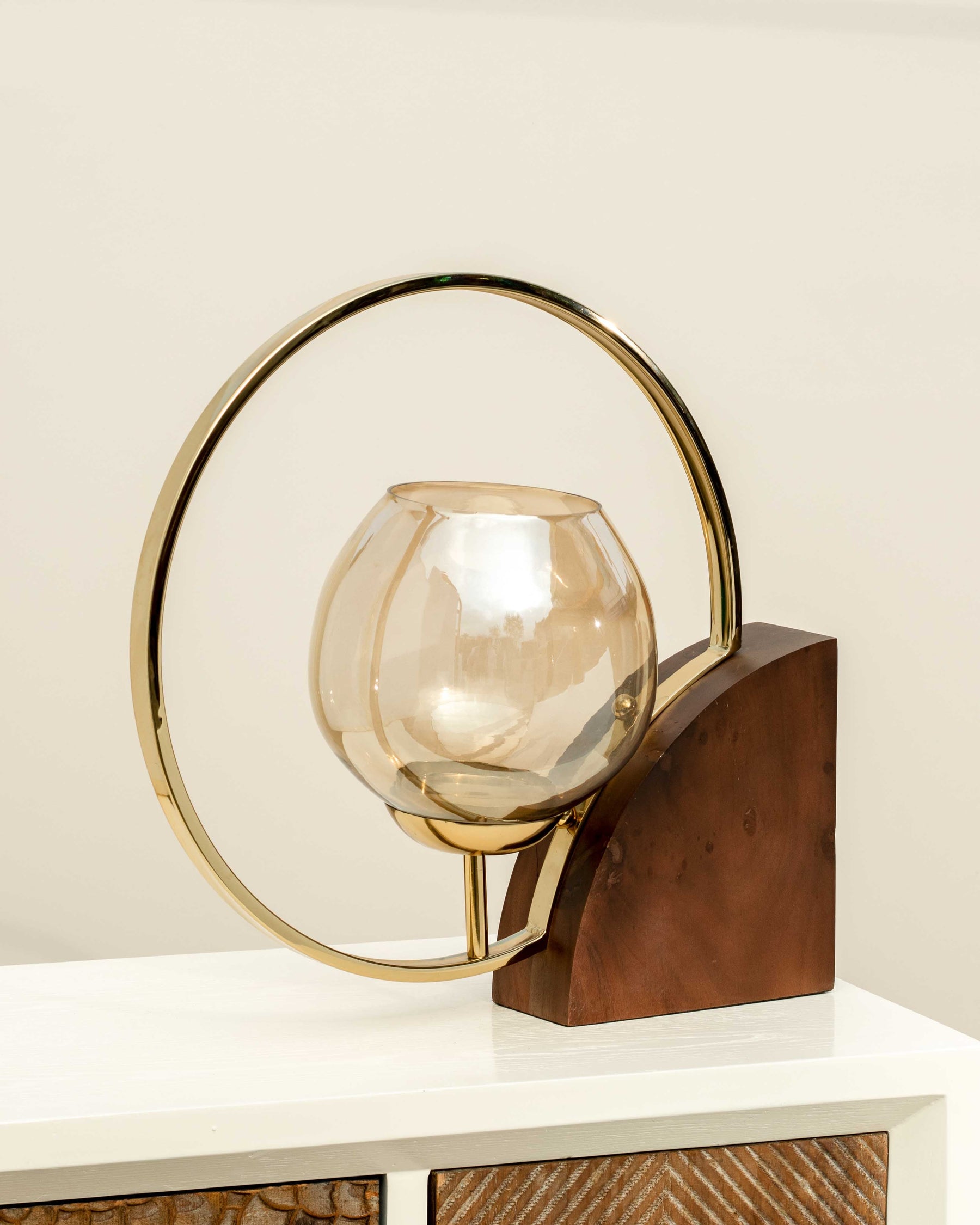 Stunning Spherical Candle Holder - Large