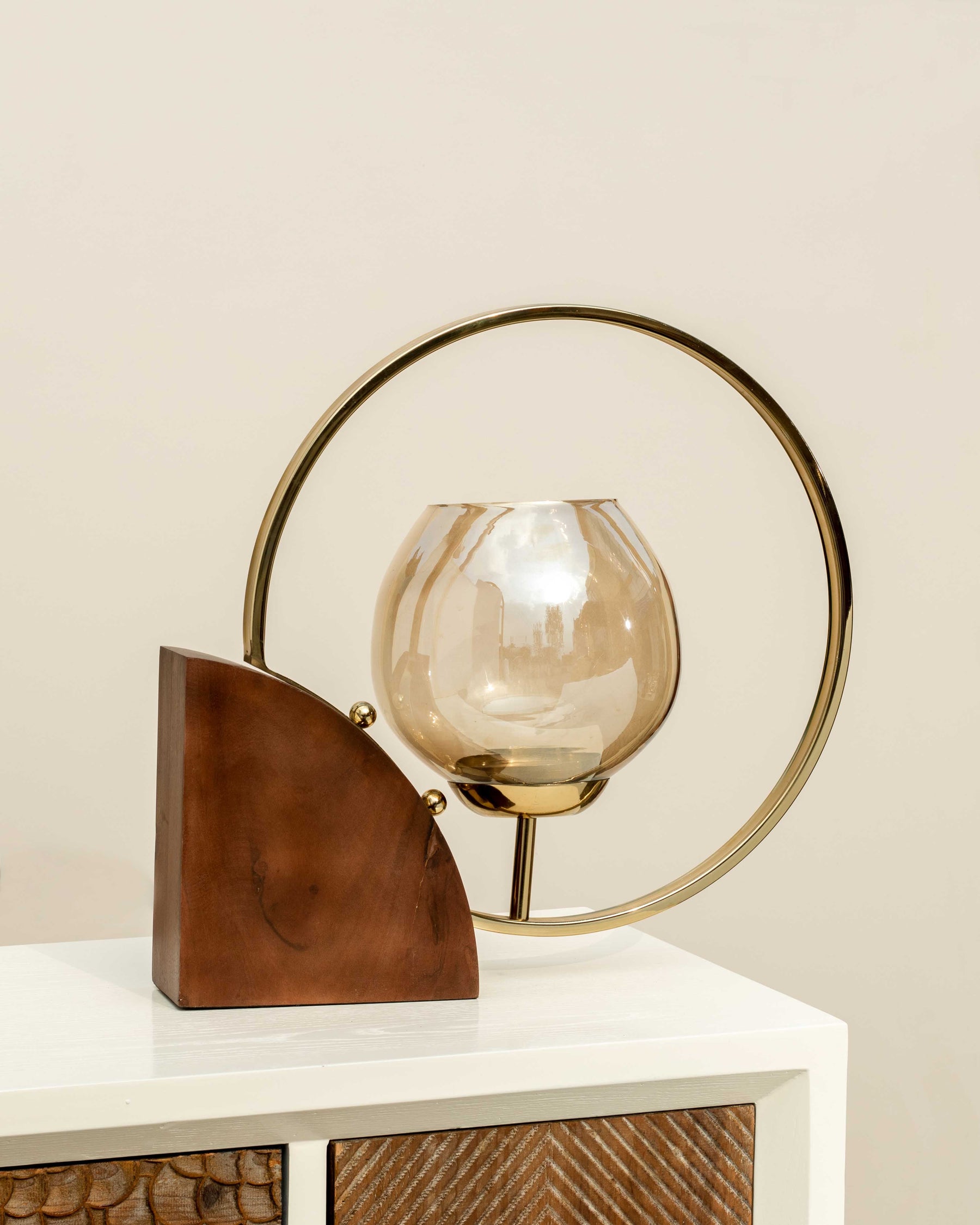 Stunning Spherical Candle Holder - Large