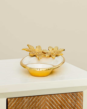 Astonish Brass Serving Platter - The Decor Kart