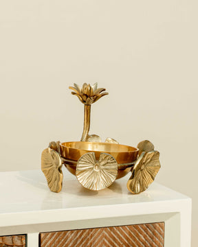 Water Lily Decorative Bowl