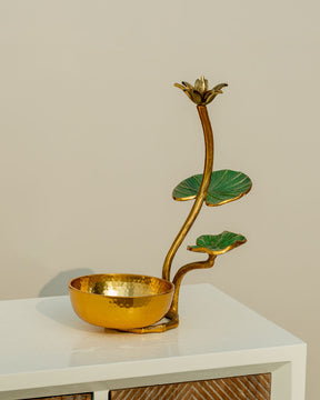 Lotus Decorative Bowl - The Decor Kart