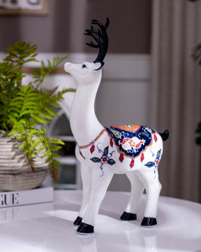 The Reindeer Porcelain Figurine - The Decor Kart