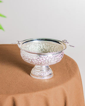 "Bird Of Akbar" Silver Plated Serving Bowl
