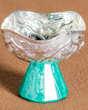 Emerald Brass Bowl