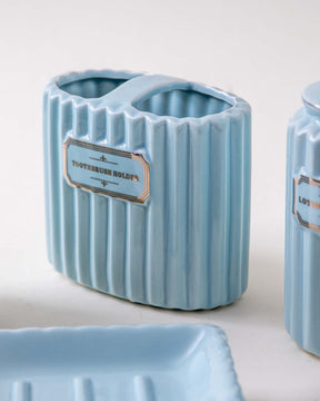 Pious 4-Piece Bath Set - Sky Blue