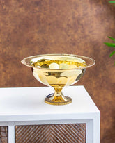 Luminary Turk Gold Plated Serving Bowl - 12"