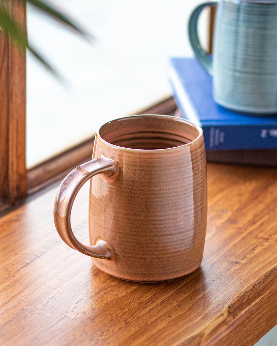 Painter's Palette Stoneware Coffee Mug - Set of 2