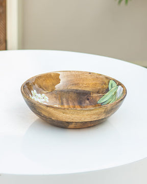 "Elegance In Wood" Serving Bowl