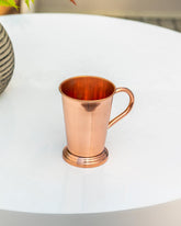 Lustrous Copper Bucket Shape Beer Mug