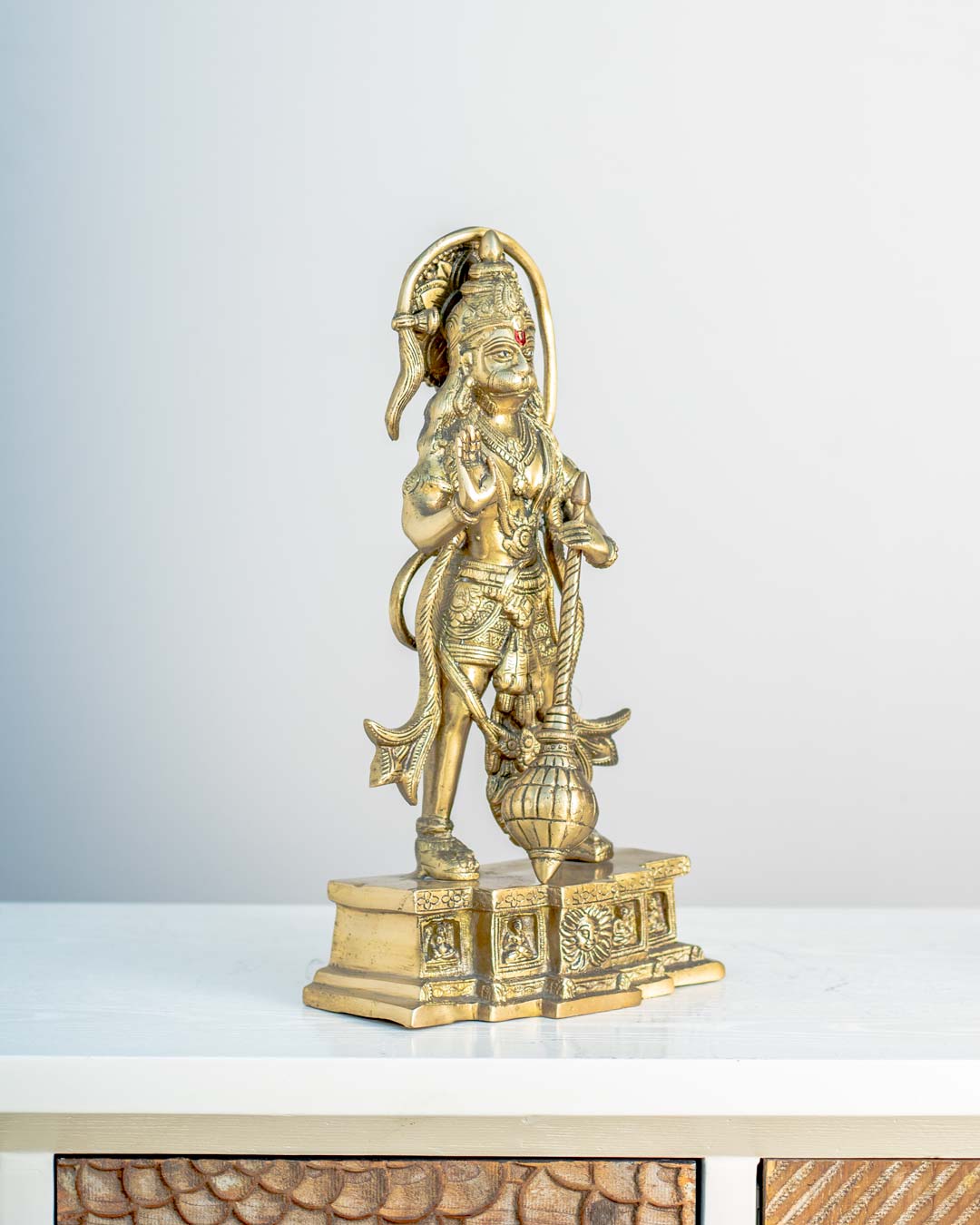 Divine Lord 'Hanuman Ji' Table Top Sculpture
