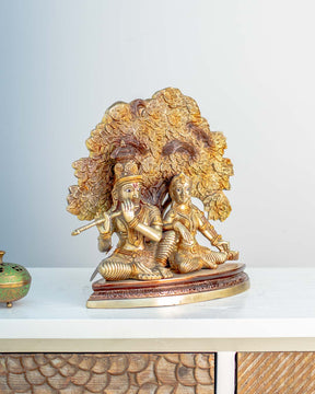 'Symbol Of Love' Radha Krishna Sculpture