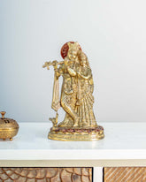 'Symbol Of Love' Radha Krishna Sculpture