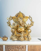 Marvelous 'lord Ganesh' Table Top sculpture