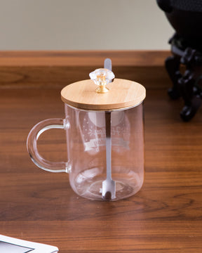 'Happy Birthday' Clear Coffee/Milk Mug - The Decor Kart