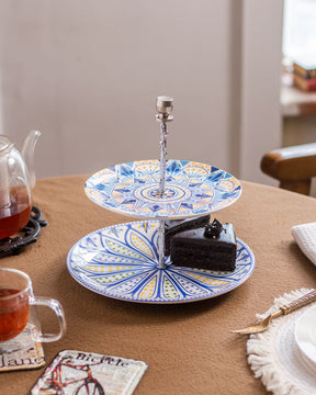 Jahanara 2-Tier Cake Stand - The Decor Kart